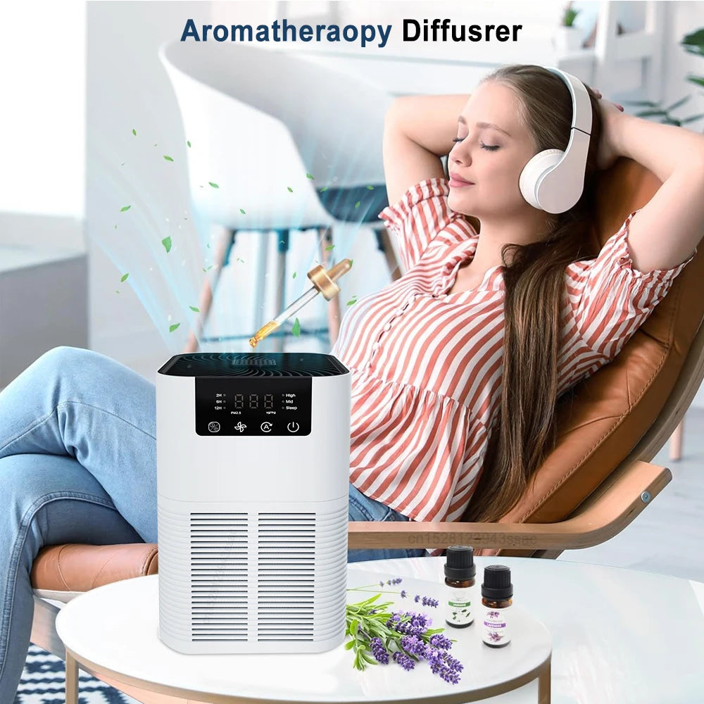 Luftreiniger mit Aromatherapie & Schlafmodus