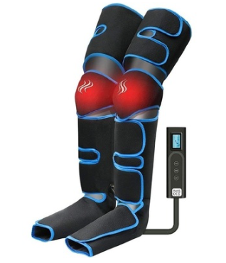 Leg Massager™ with Heat on Knee, Cordless Air Compression for™