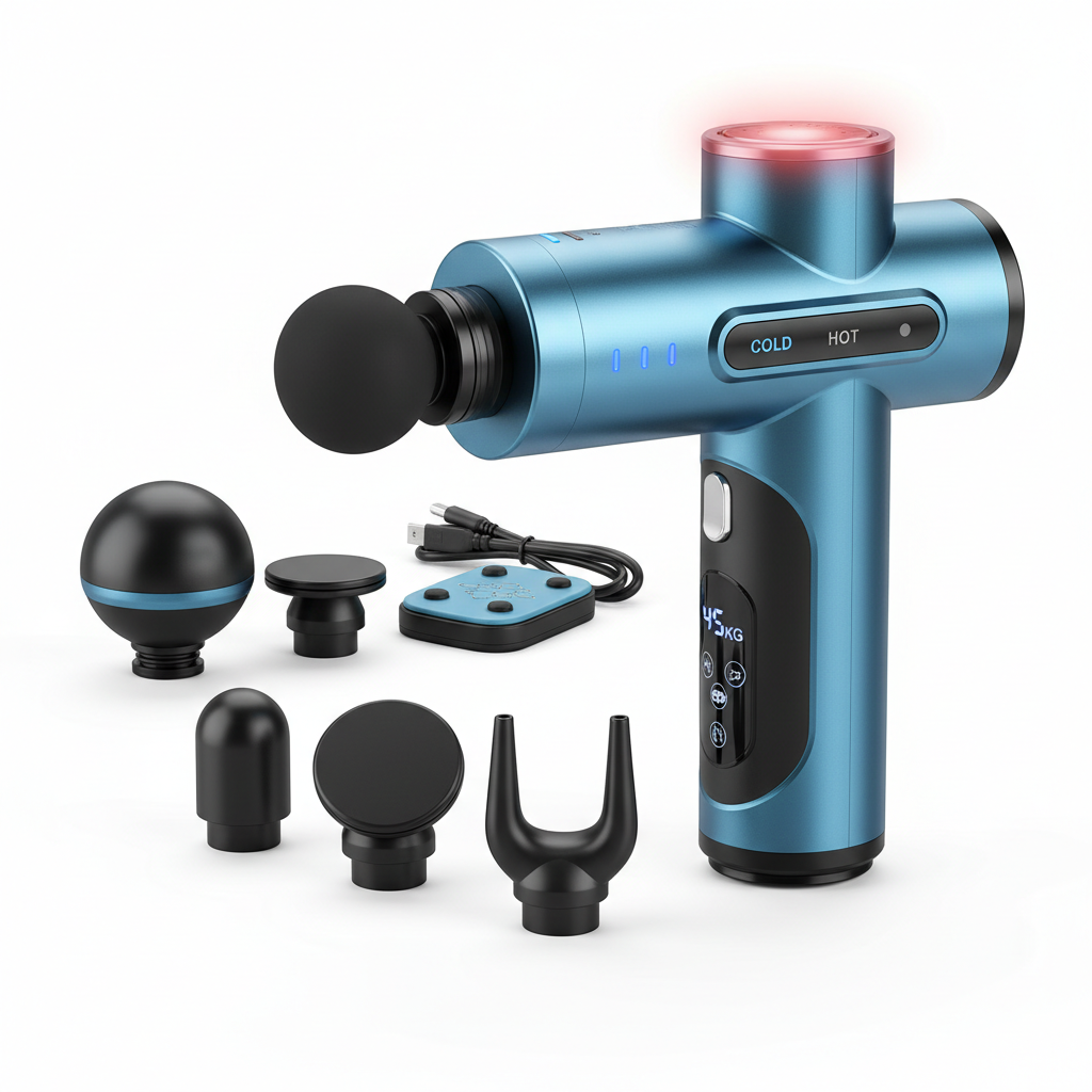 ProRelief Massage Gun – Hot & Cold + EMS Therapy