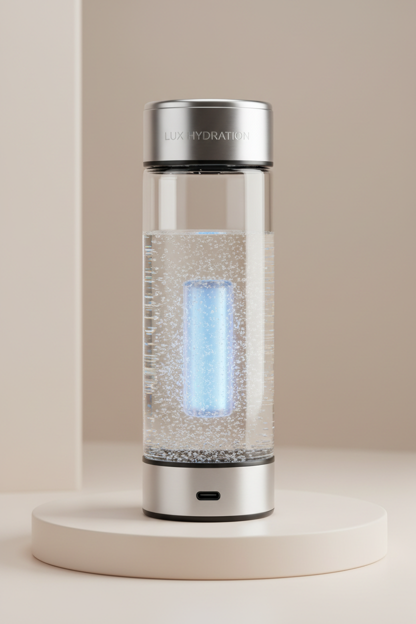 Hydrogen Generator Water Bottle™ – Portable Ionizer with USB Charging & Antioxidant-Rich ORP Filter™