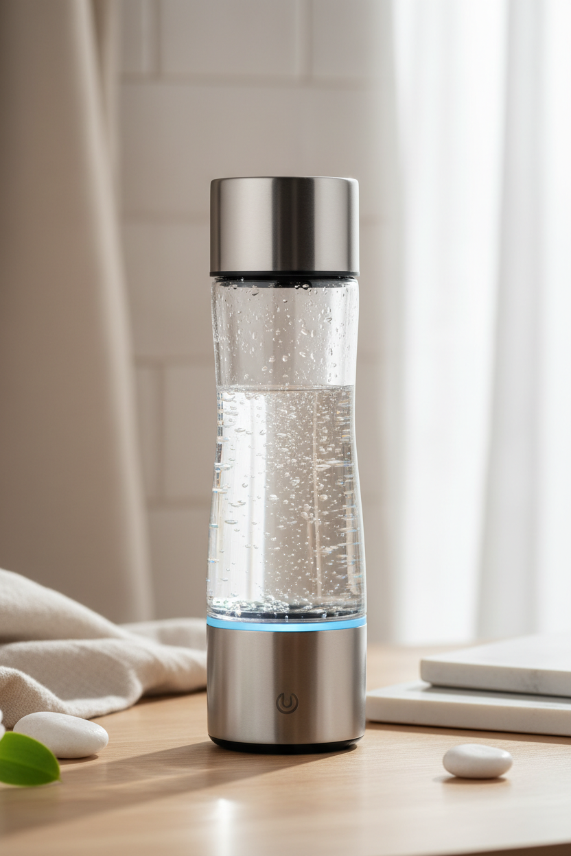 Hydrogen Generator Water Bottle – Portable Ionizer for Antioxidant-Rich Hydration