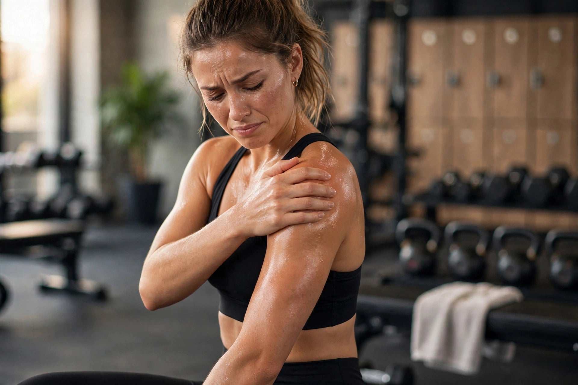Tense muscles