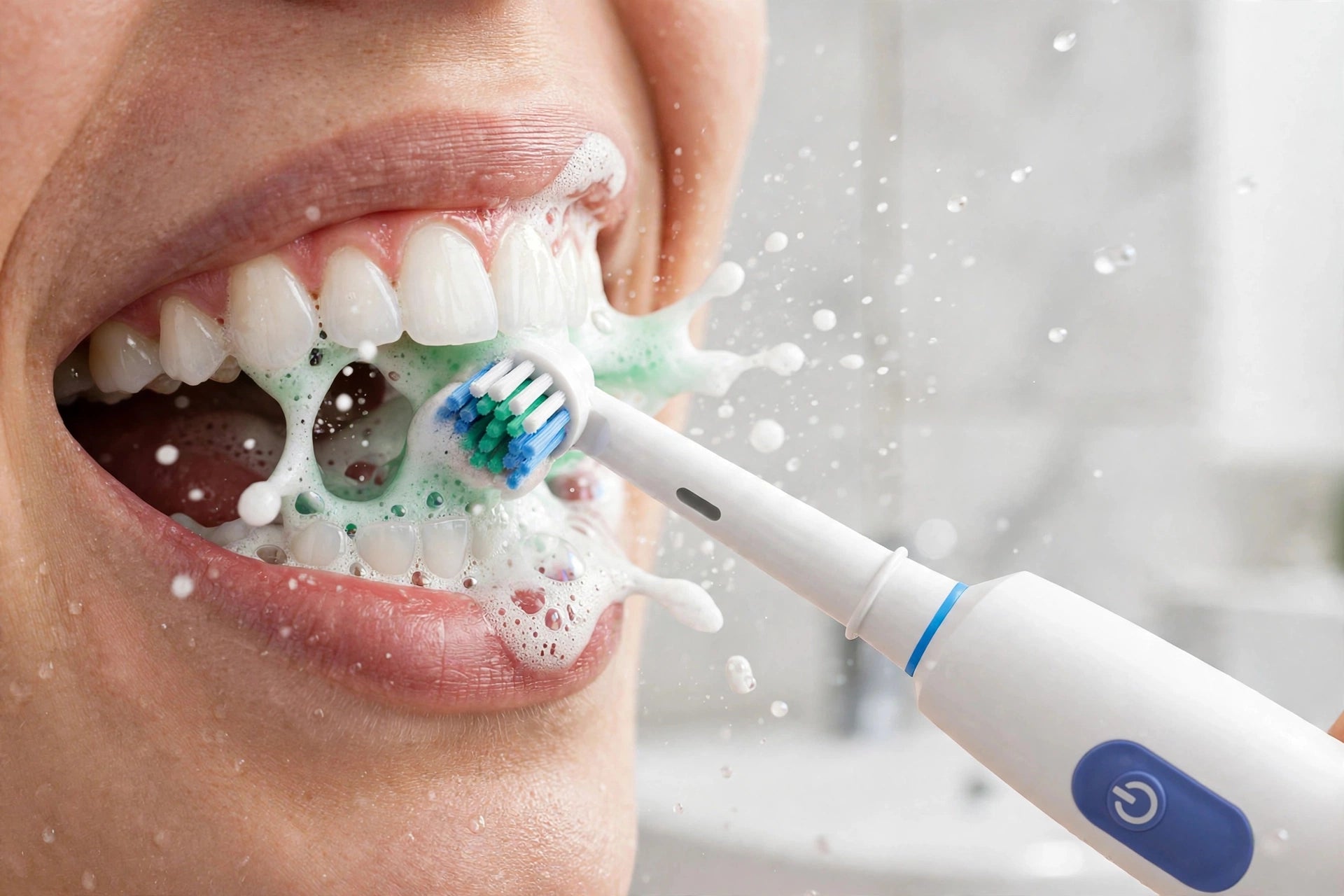 Powered brushing